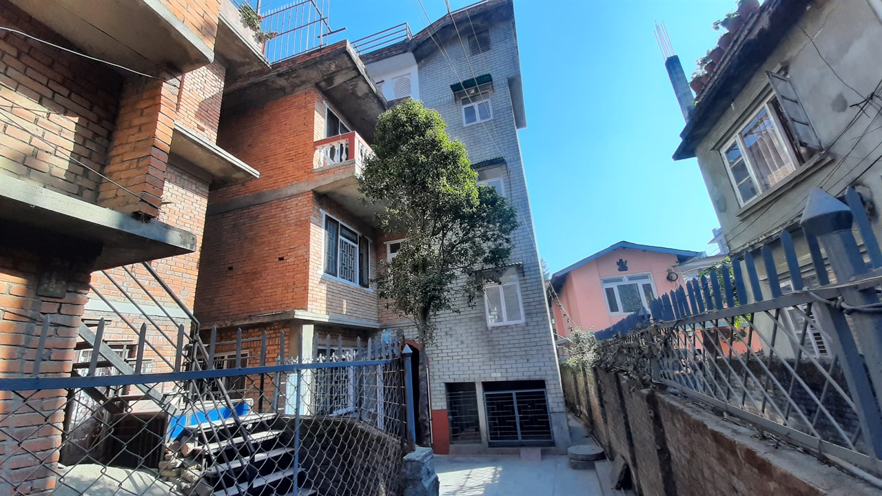 Flat system house for sale at Nayabazar Kathmandu