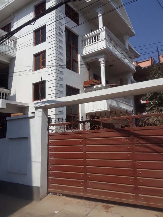 A Two and a half story house for rent in Lalitpur Mahalaxmisthan