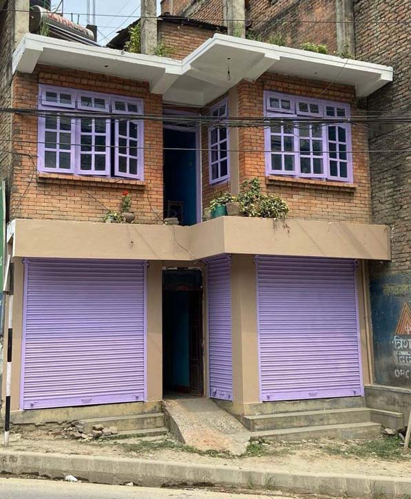 A semi commercial house on sale at Thankot, Lalitpur